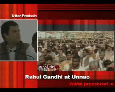 Watch Rahul Gandhi at Unnao Video