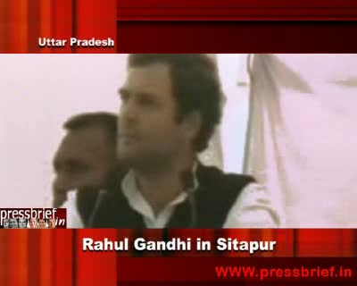 Watch Rahul Gandhi in Sitapur,Uttar Pradesh Video