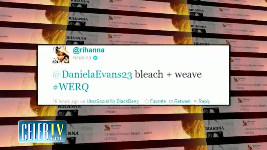 Watch Rihannas New Blonde Hair Do Video