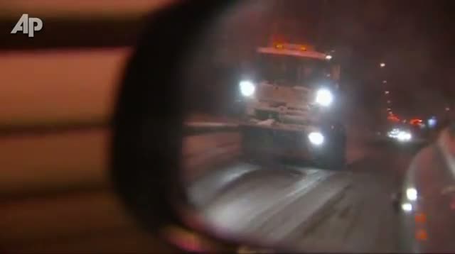 Watch Snow Causes Disruptions in Much of Europe Video