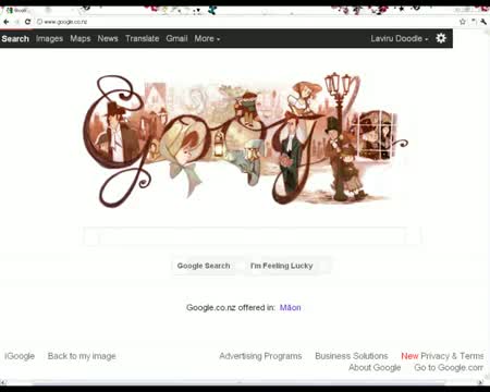 Watch Google - Charles Dickenss birthday Video