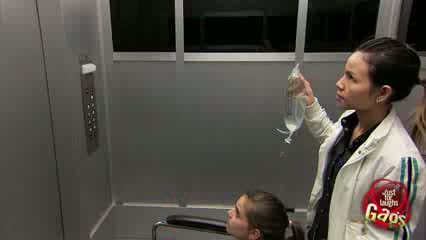 Watch Little Girl Disappears In Elevator Prank Video