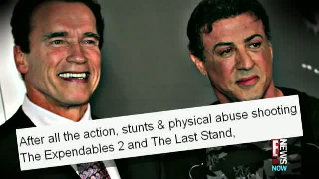 Watch Arnold and Slys Hospital Run-In Video