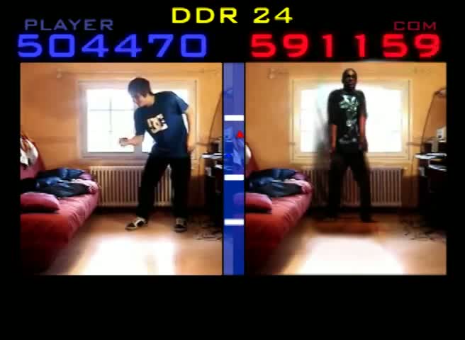 Watch Amazing Dance - Dance Dance Revolution 24 ft Swody (and his bedroom) Video