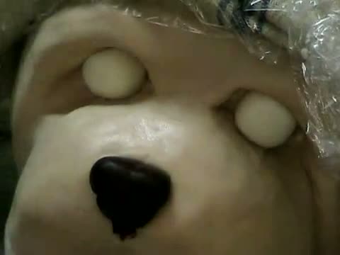 Watch How to make a sculpted dog cake Video