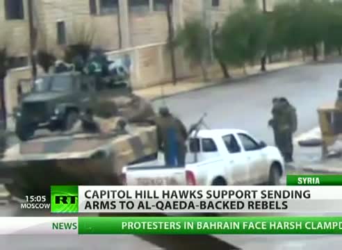 Watch Free Syrian Arms - US gives guns to Al-Qaeda protege Video