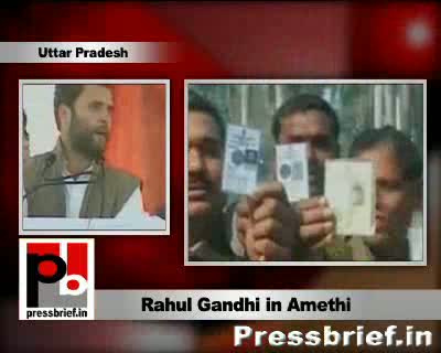 Watch Rahul Gandhi in Amethi, Uttar Pradesh, 11th February 2012 Video