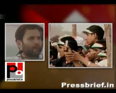 Watch Rahul Gandhi in Kaushambi, Uttar Pradesh, 12th February 2012 Video