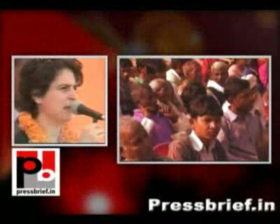 Watch The people have the biggest strength by way of right to vote and you should use it wisely for bringing in changes in Uttar Pradesh said Priyanka Gandhi Vadra while addressing an election meeting at Unchahar, Raebareli. While campaigning for congress in Ra Video