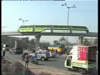 Watch Successful Mumbai monorail trial Video