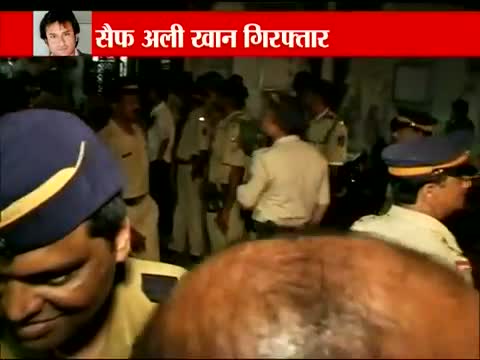 Watch Police arrest Saif Ali Khan for allegedly beating up an NRI businessman Iqbal Sharma Video