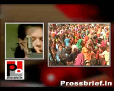 Watch Congress President and UPA chairperson Sonia Gandhi addressed a mammoth election rally in Aligarh on Sunday. She said that the state of UP was ruined by the non-Congress parties who ruled the state for the past 22 years. Sonia Gandhi assured that Congress Video