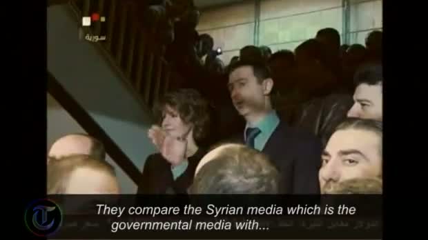 Watch President Assad and wife cast ballots in Syria referendum Video