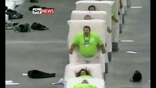Watch Mattress Domino World Record Smashed Video