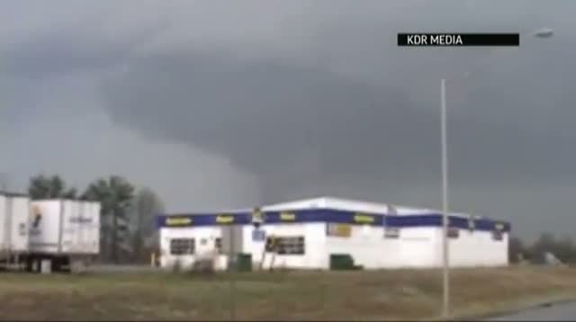 Watch Raw Video - Massive Band of Storms Hits Indiana Video