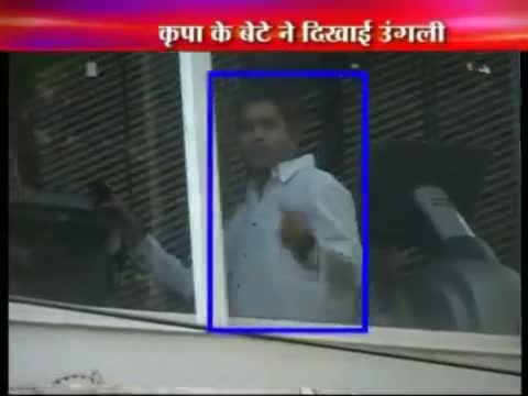 Watch Kripashankar's Son Shows Middle-Finger To Media Video
