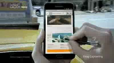 Watch Samsung GALAXY Note TV Commercial Video