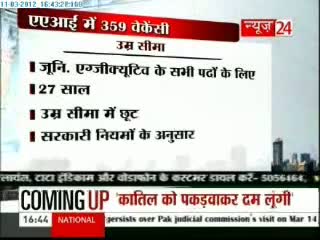 Watch Junior Executive Jobs in AAI. Video