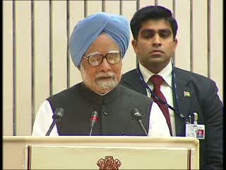 Watch PM delivering the speech at the Indian Labour Conference, in New Delhi on February 14, 2012 Video