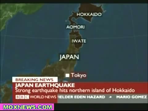 Watch 6.8 Earthquake Hits Northern Japan TSUNAMI WARNING ISSUED! Video