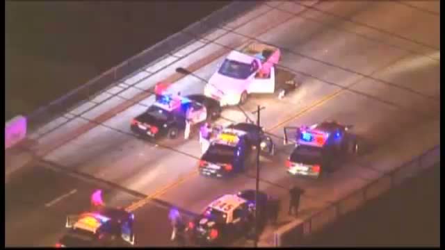 Watch Baby found in pickup truck after high-speed police chase ends in crash Video