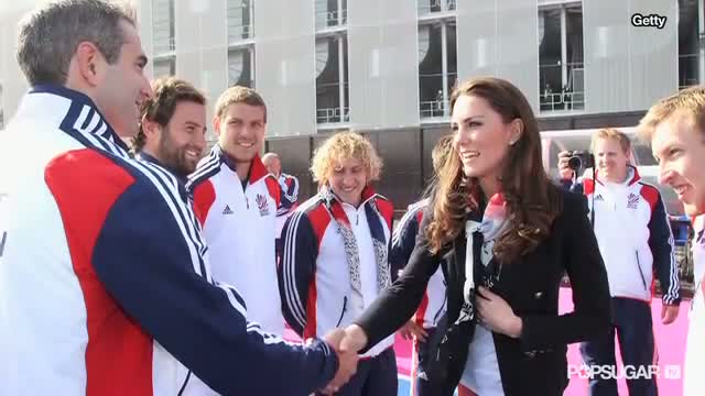 Watch Kate Middleton Playing Hockey With the Olympic Team Video
