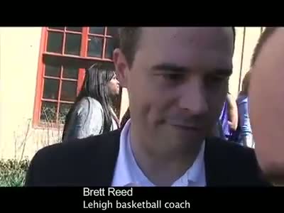 Watch Lehigh leaves for NCAA game Video Video