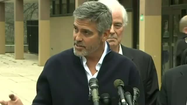Watch George Clooney released following arrest at Sudanese Embassy video Video