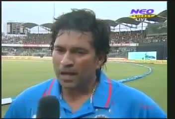 Watch Sachin's 100th Century Interview - Chase Your Dream, Dreams Comes True Video