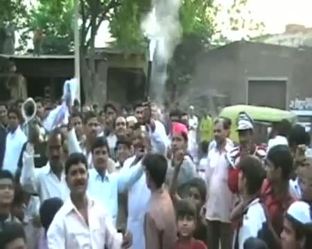 Watch SP minister celebrates with gunshots Video