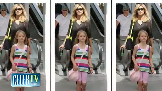 Watch Heidi Klum & Seal Out With Their Kids...Separately Video