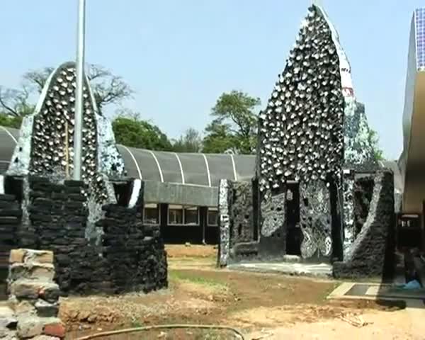 Watch Cactus made up of 10,000 utensils Video