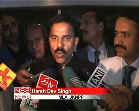 Watch Panthers Party stages walkout from J&K Assembly Video