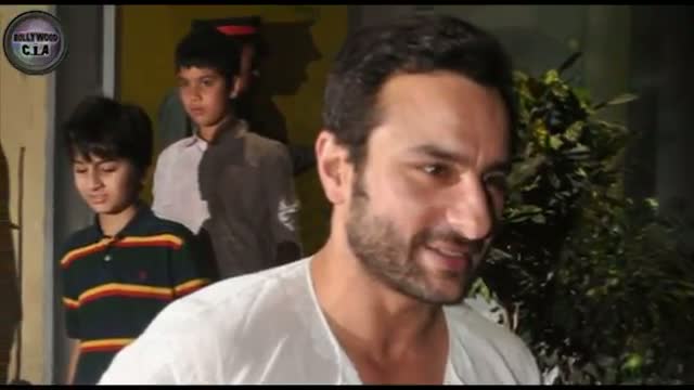 Watch Kareena Kapoor & Saif Ali Khan's FAMILY outing! Video