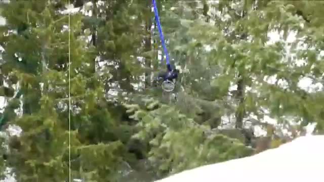 Watch Video of a paraplegic woman wheelchair bungee jumping goes viral... Video