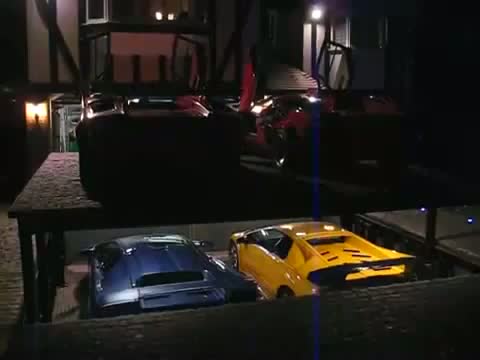 Watch Unbelievable Elevator Garage! With 4 Lamborghini's! Video