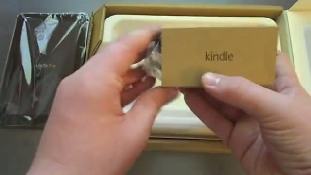 Watch Amazon Kindle Fire Unboxing Video