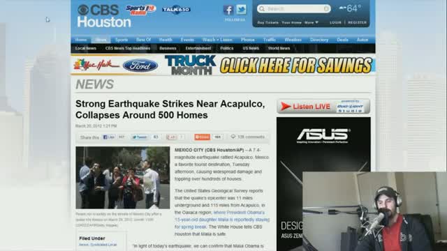 Watch Was Malia Obama target of an Earthquake Weapon? Video