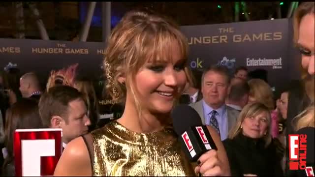 Watch The Hunger Games Premiere - Jennifer Lawrence Live From the Red Carpet video Video