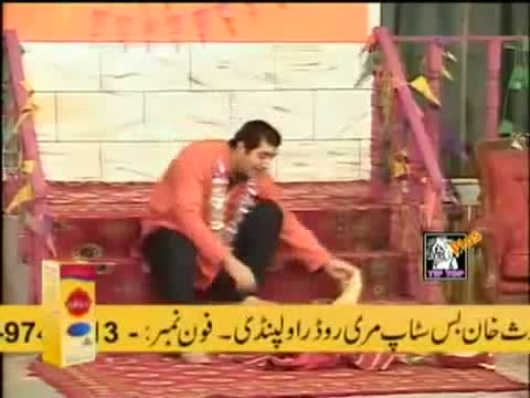 Watch ZAFRI KHAN ki Suhaag Raat With DEEDAR and MEGHA [ Pakistani Comedy ] Video