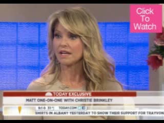 Watch Christie Brinkley Cried During 'Today' Live Interview Video