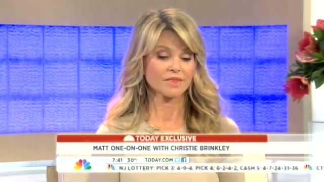 Watch Christie Brinkley Breaks Down During "Today" Interview with Matt Lauer -- 03.27.12 Video