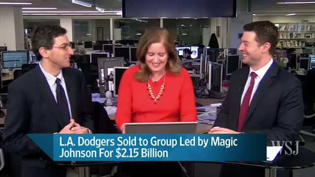 Watch Magic Johnson Buys LA Dodgers Video
