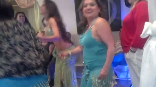 Watch Angie's learning Belly dancing Video