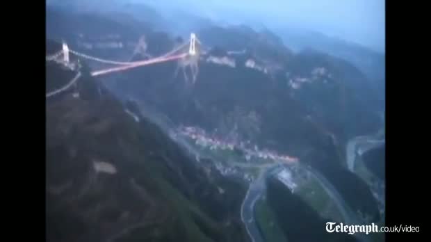 Watch Chinese build record breaking bridge video Video