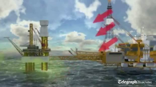 Watch Animation of Total's gas leak in North Sea video Video