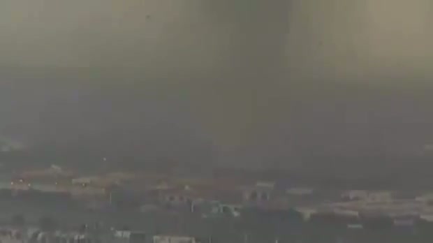 Watch Tornadoes Slam Dallas-Fort Worth Area - Sucking Up Truck Traiilers! Video