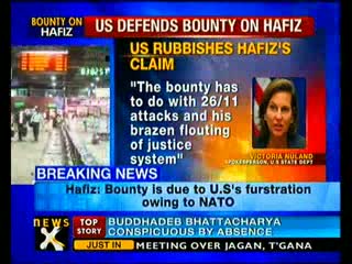 Watch Bounty on Hafiz Saeed for Mumbai terror attack - US Video