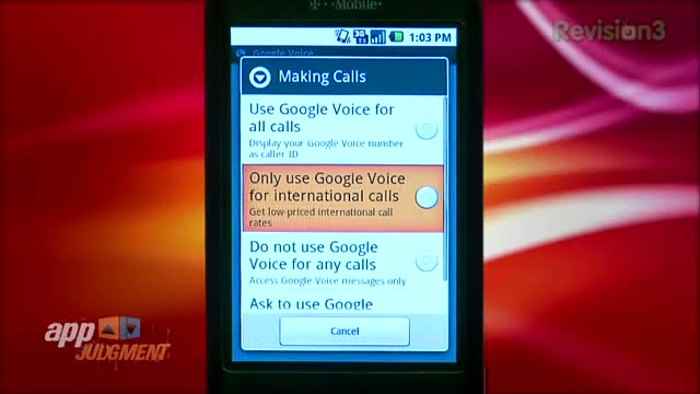 Watch Review: Google Voice Application for Android Video