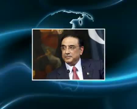 Watch Zardari lands in India Video